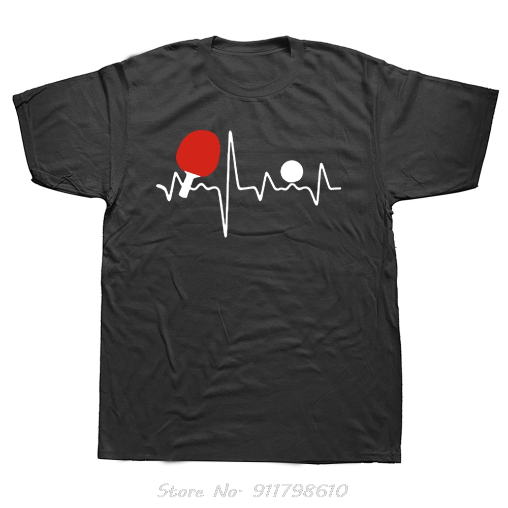 Table Tennis China - เสื้อยืดโอเวอร์ไซส์ลายปิงปองสุดฮา รุ่นใหม่ปี 2025 เสื้อผ้าสตรีทแวร์ผู้ชาย คอกลม เสื้อยืดฟิตเนส