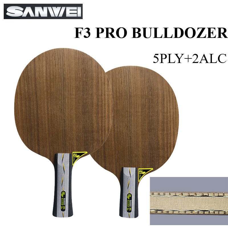 Table Tennis Paddle - ไม้ปิงปอง SANWEI F3 PRO BULLDOZER รุ่น