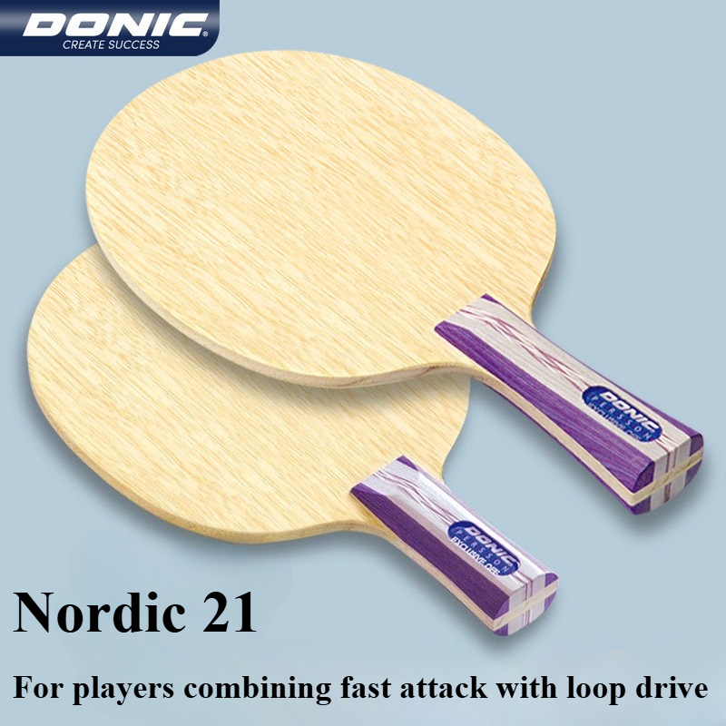 Table Tennis Paddle - ไม้ปิงปอง Donic Nordic 21 22 รุ่น