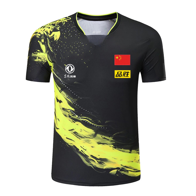 Table Tennis China - เสื้อทีมลายกีฬาปิงปองแชมป์2022เสื้อยืดปิงปองกางเกงขาสั้นผู้ชายผู้หญิงเด็กเสื้อกีฬาฟุตบอลลายกีฬาปิงปอง