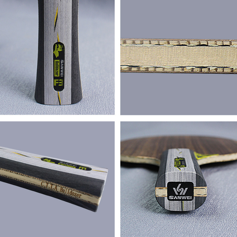 ไม้ปิงปอง SANWEI F3 PRO BULLDO - Table Tennis Paddle บทวิจารณ์และราคา