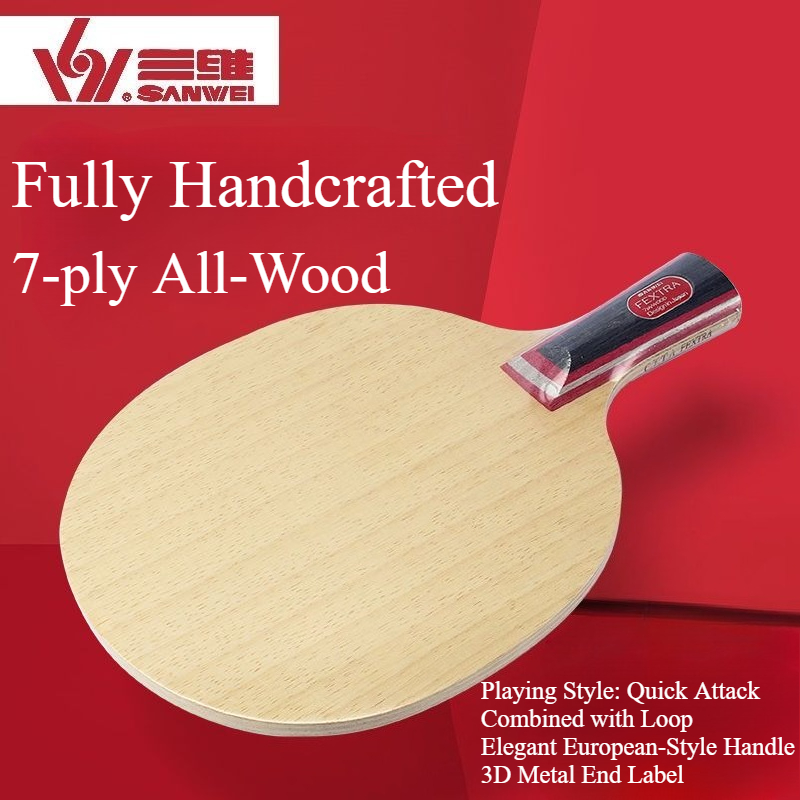 ไม้ปิงปอง SANWEI FEXTRA 7 รุ่น - Table Tennis Paddle บทวิจารณ์และราคา