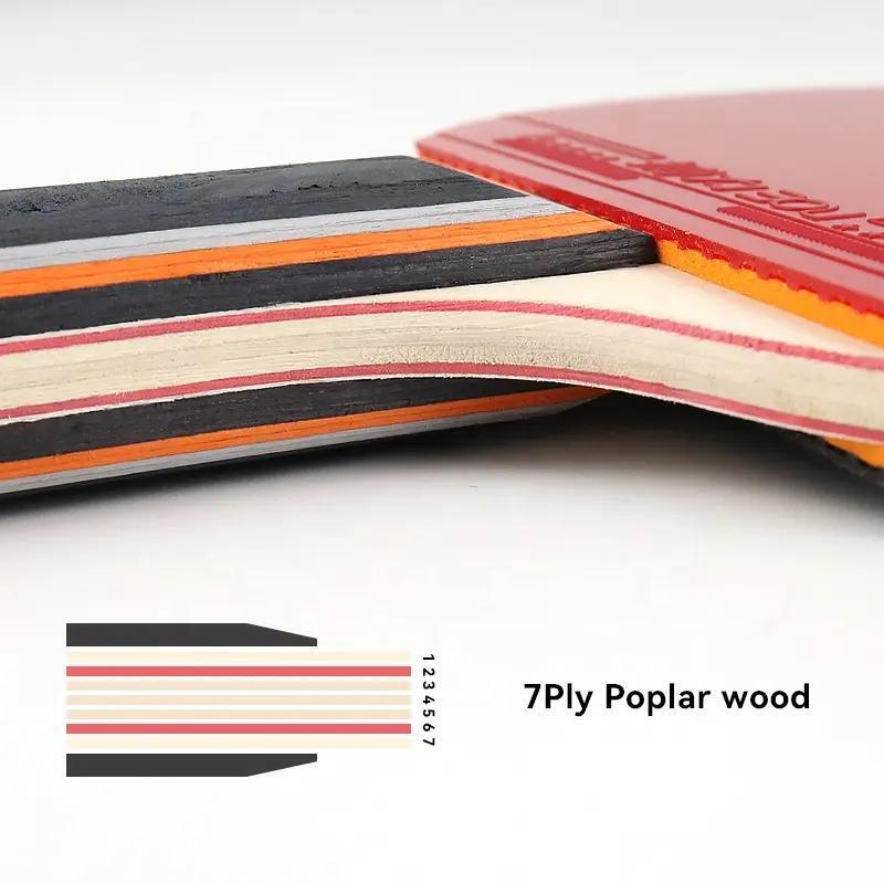ไม้ปิงปอง 1 ชิ้น พร้อมกระเป๋า  - Table Tennis Grip Types บทวิจารณ์และราคา
