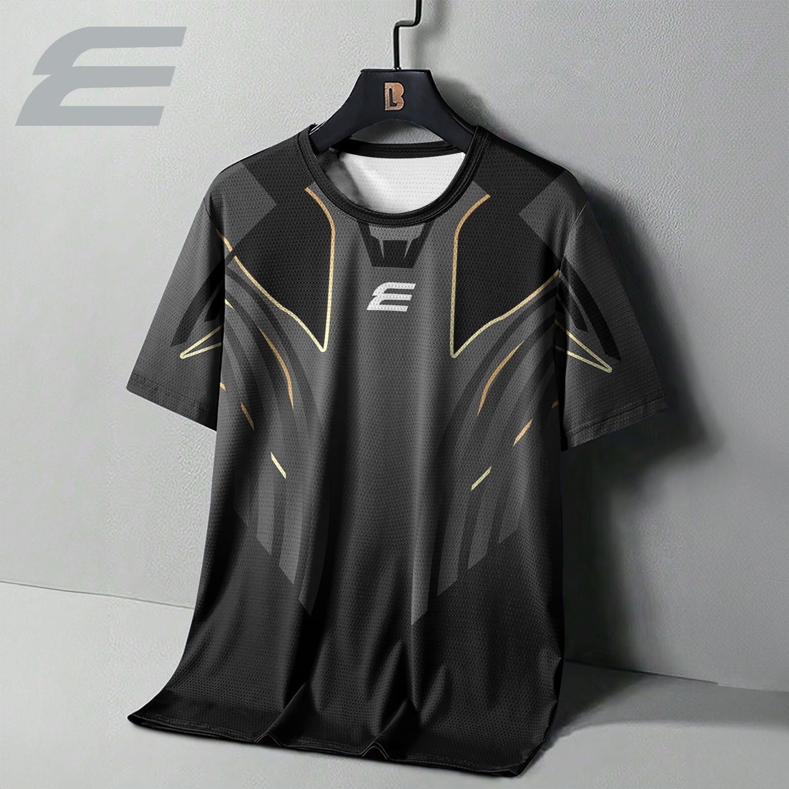 3D เสื้อยืดผู้ชาย เสื้อยืดกีฬา - Table Tennis China บทวิจารณ์และราคา
