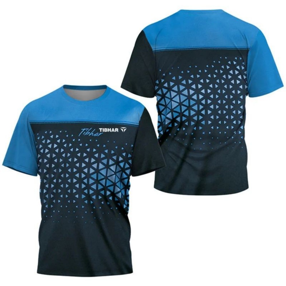 เสื้อยืดแขนสั้นสำหรับเล่นกีฬาก - Table Tennis China บทวิจารณ์และราคา