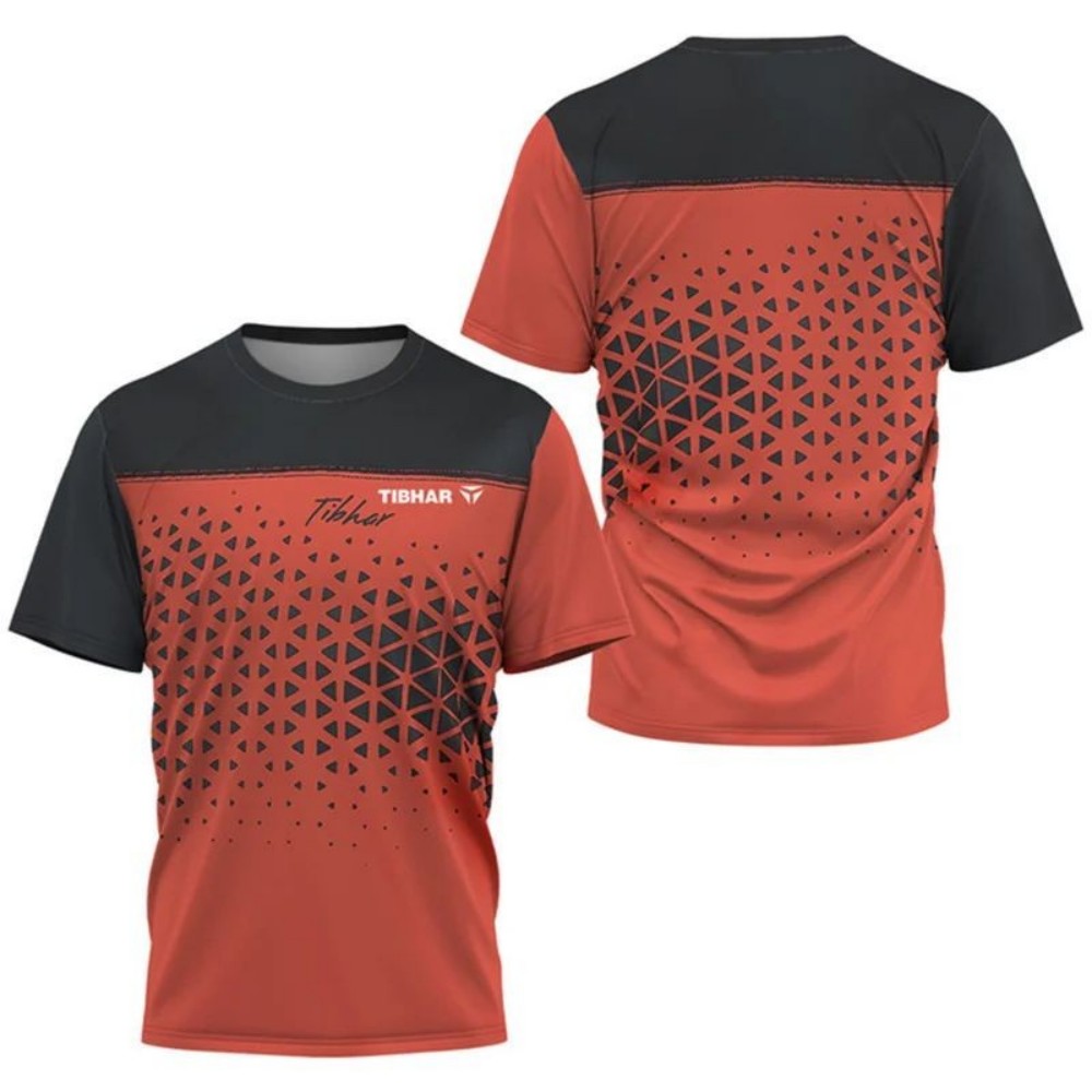 เสื้อยืดแขนสั้นสำหรับเล่นกีฬาก - Table Tennis China บทวิจารณ์และราคา