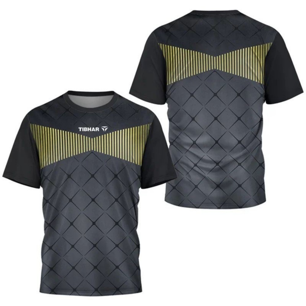 เสื้อยืดแขนสั้นสำหรับเล่นกีฬาก - Table Tennis China บทวิจารณ์และราคา