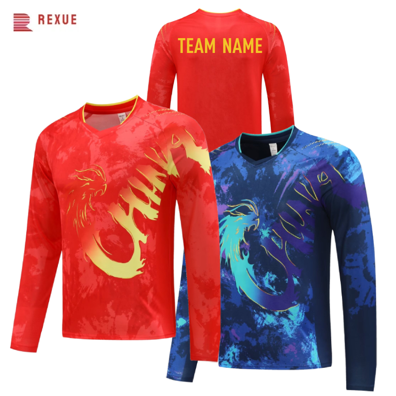 China Dragon แขนยาวตารางเทนนิส - Table Tennis China บทวิจารณ์และราคา