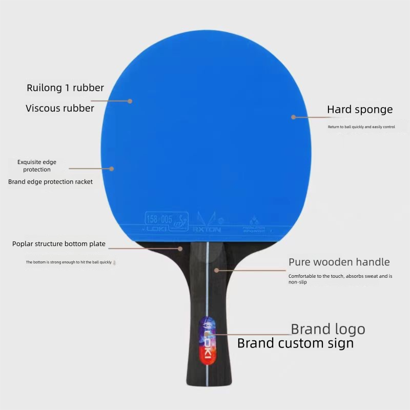 ไม้ปิงปอง Loki K5000 ระดับมืออ - Table Tennis Hub บทวิจารณ์และราคา