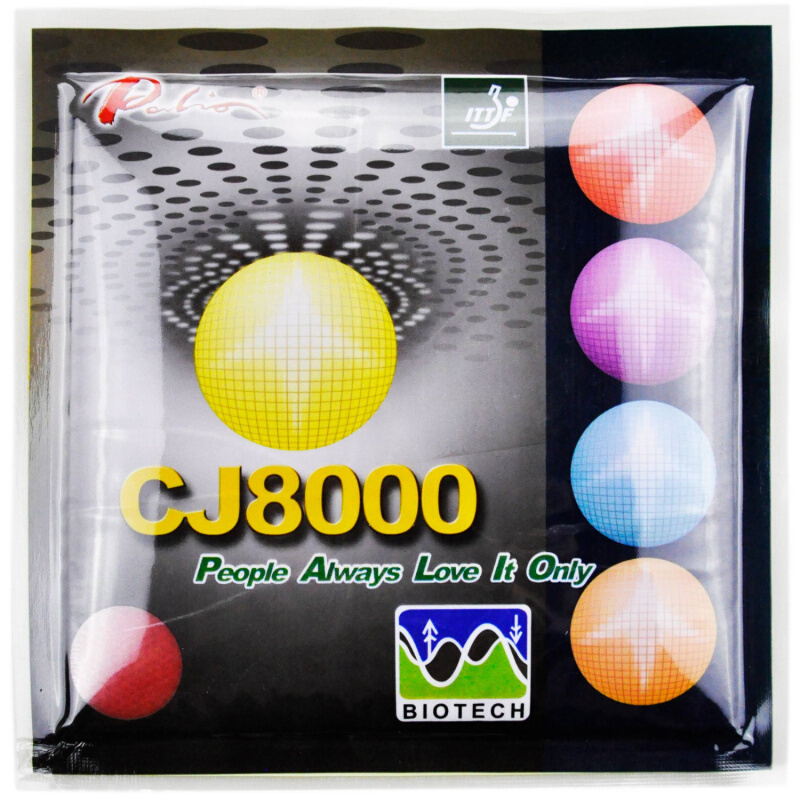 Palio CJ8000 BIOTECH ปิงปองยาง - Table Tennis Grip Types บทวิจารณ์และราคา