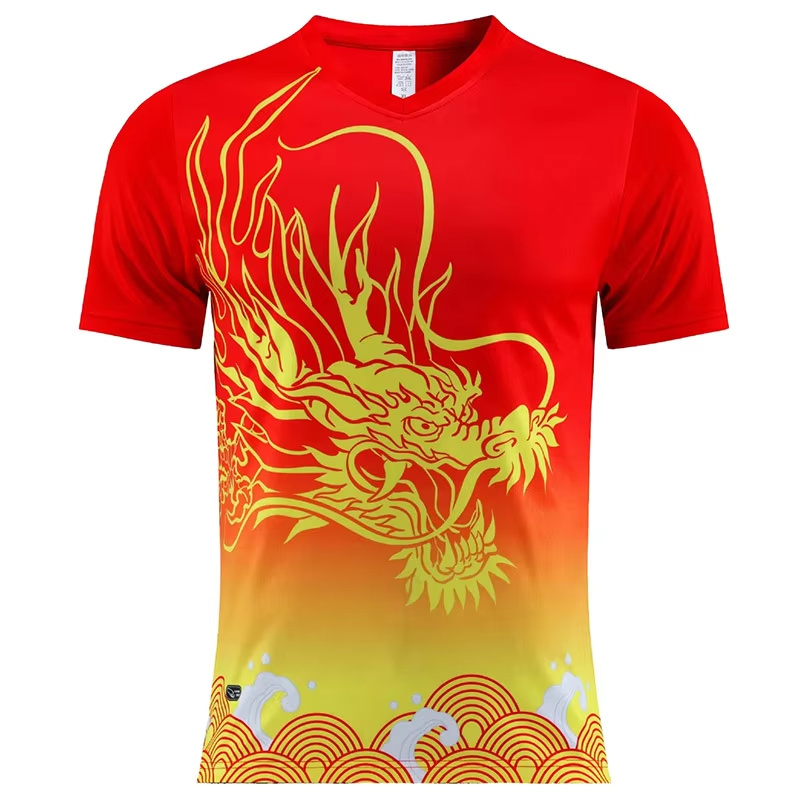 เสื้อยืดทีมลายกีฬาปิงปองเสื้อย - Table Tennis China บทวิจารณ์และราคา