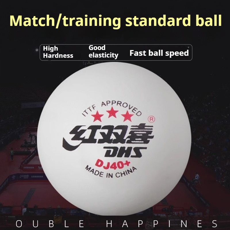 ลูกปิงปอง DHS DJ40+ WTT 3 ดาว  - Table Tennis Athlete บทวิจารณ์และราคา