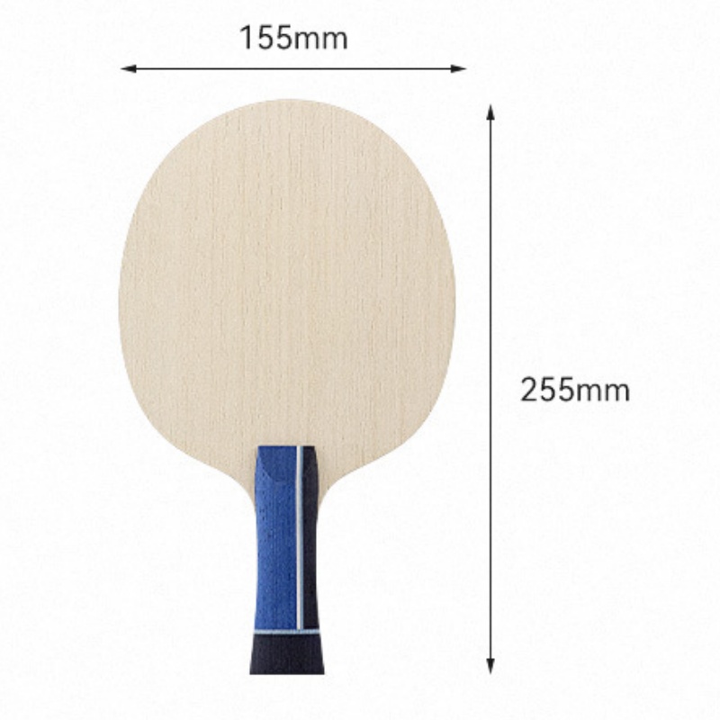 ไม้ปิงปองคาร์บอนไฟเบอร์สีน้ำเง - Table Tennis Paddle บทวิจารณ์และราคา