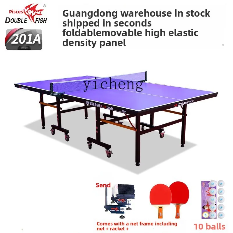 โต๊ะปิงปอง W5.14 แบบพับได้ เคล - Table Tennis Folding Table บทวิจารณ์และราคา
