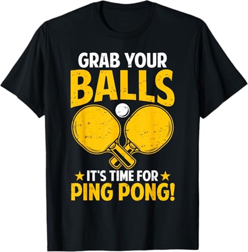 Full Print Ping Pong Tshirts F - Table Tennis China บทวิจารณ์และราคา