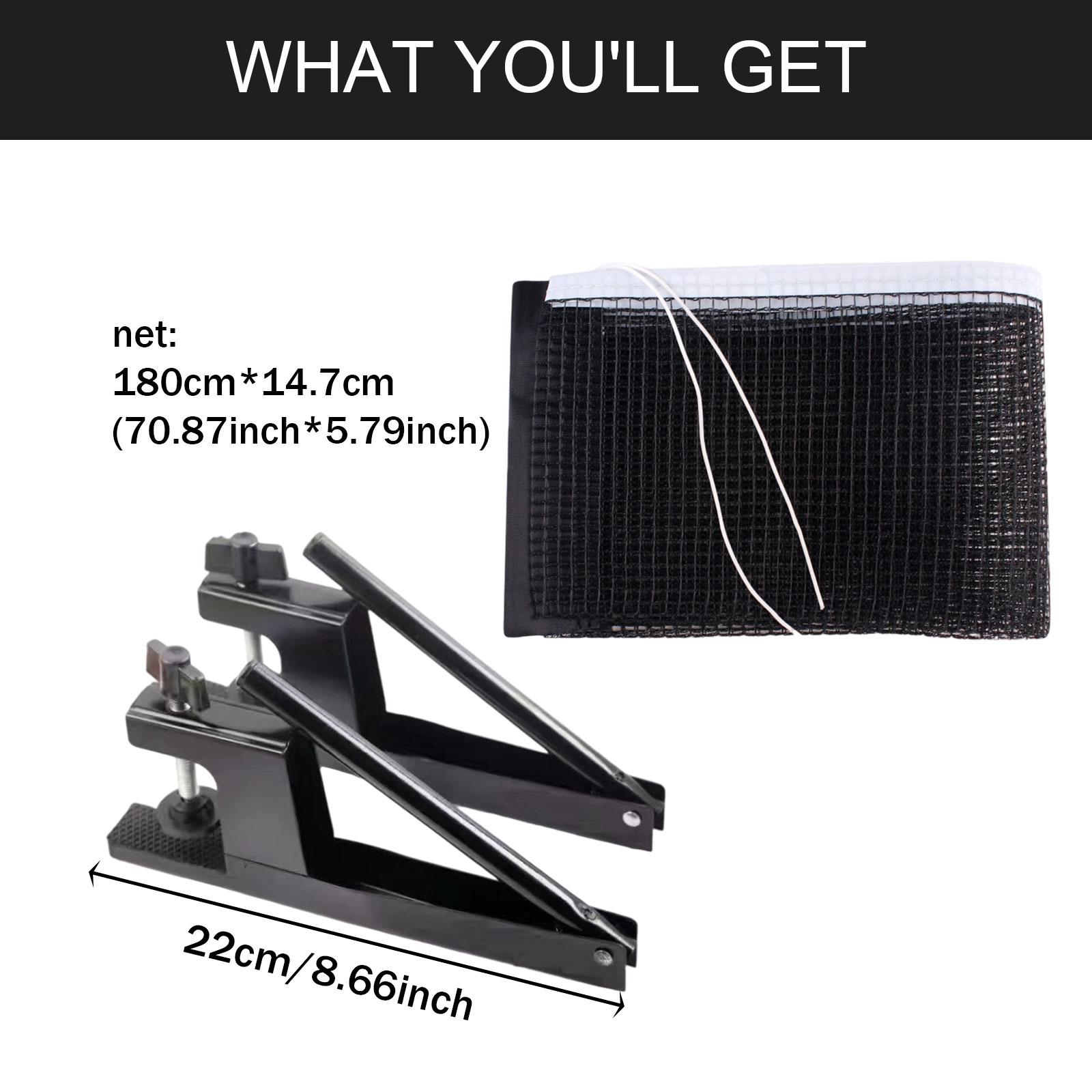ชุดตาข่ายและเสาสำหรับปิงปองแบบ - Table Tennis Folding Table บทวิจารณ์และราคา